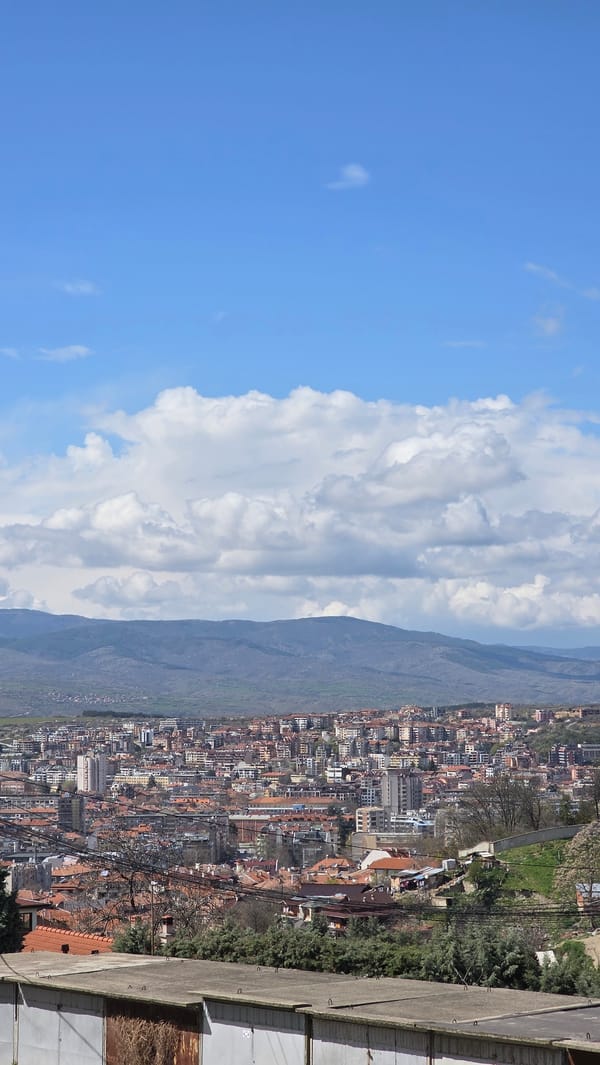 Routine street scenes documented across Blagoevgrad, Bulgaria