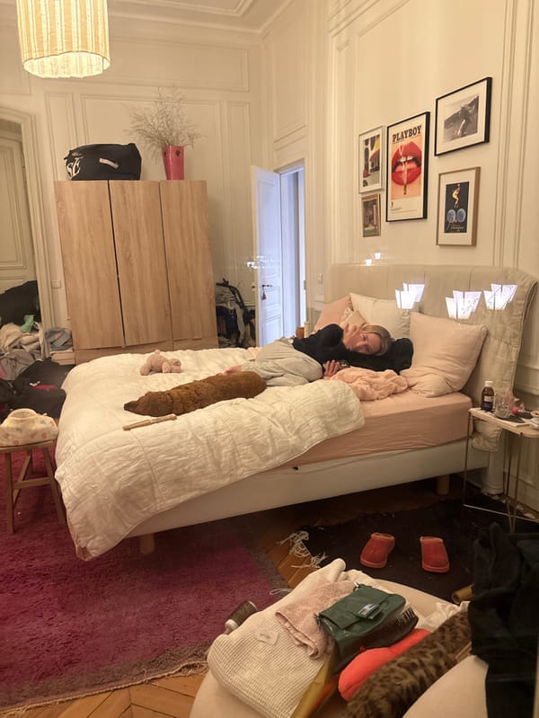 Late Night Domestic Moments Captured in Paris Apartment
