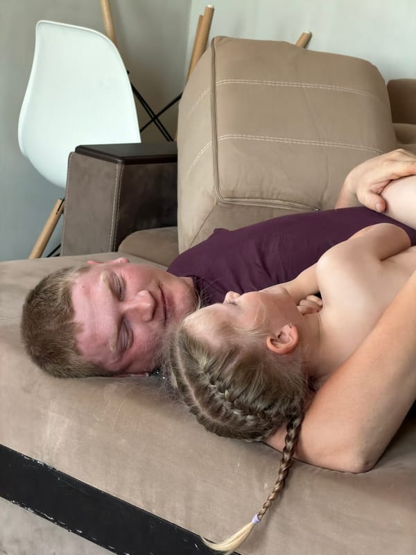 Morning family moments captured in Chaikovsky homes