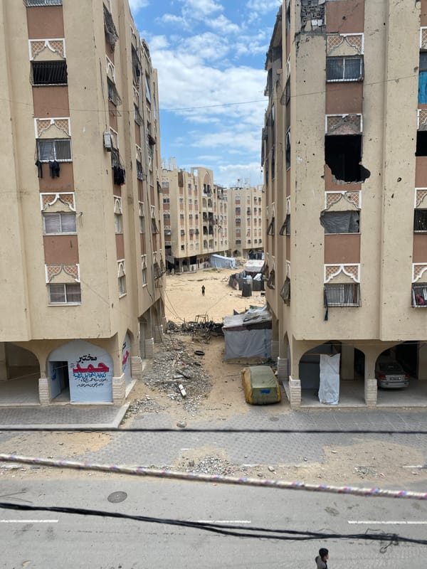 Daily life continues amid destruction in Khan Yunis