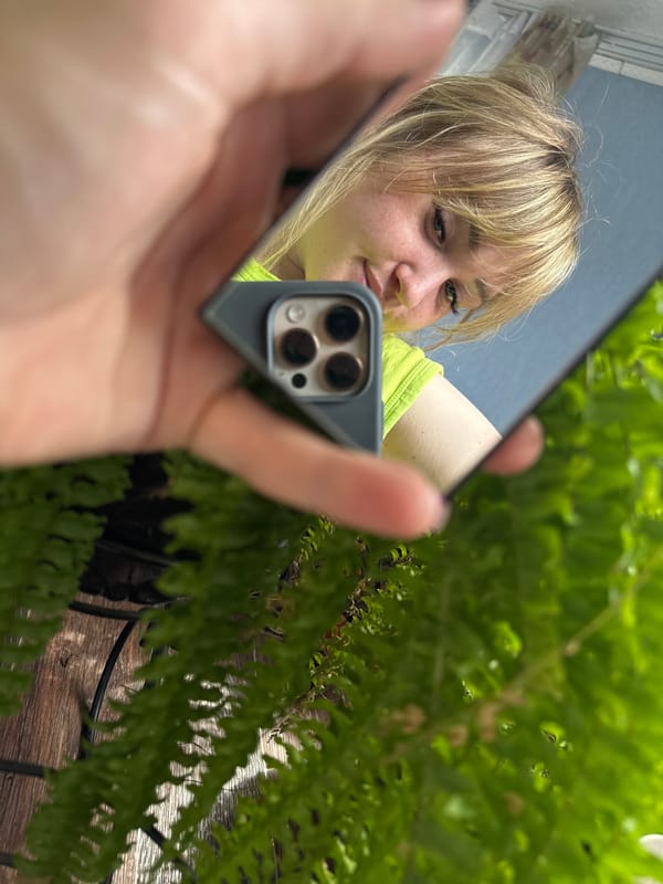 Woman takes mirror selfies in Russian industrial town