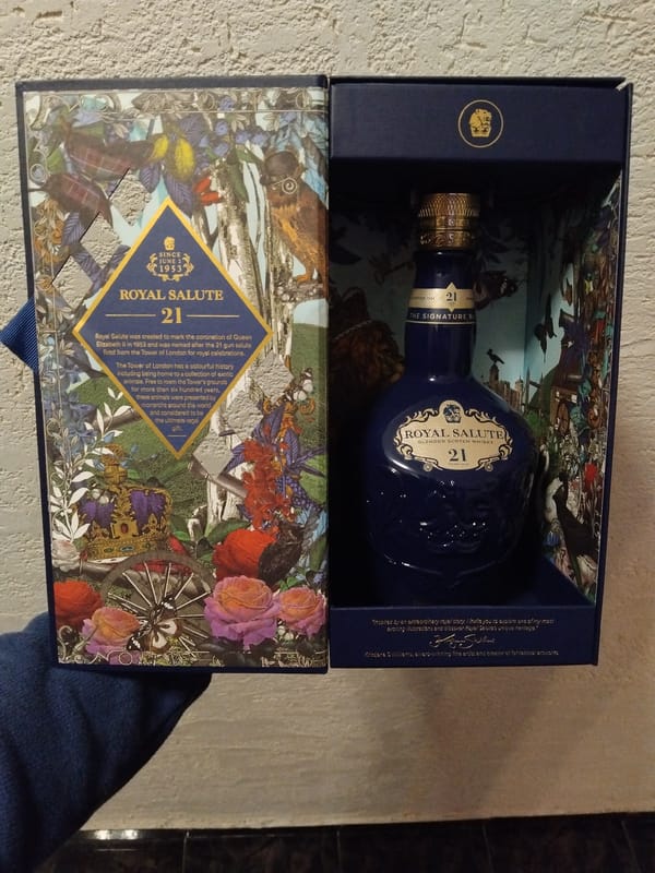 Premium Scotch Whisky Box Photographed in Nova Zagora