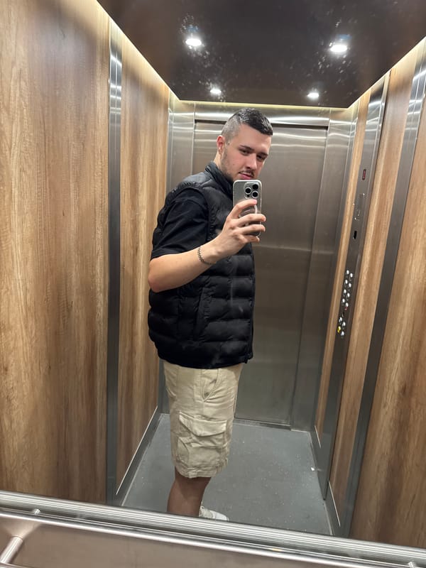 Man documents elevator selfies, coffee moments in Sofia