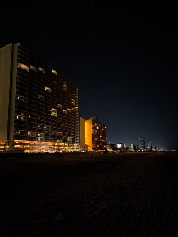 Predawn Views Captured of Panama City Beach Skyline