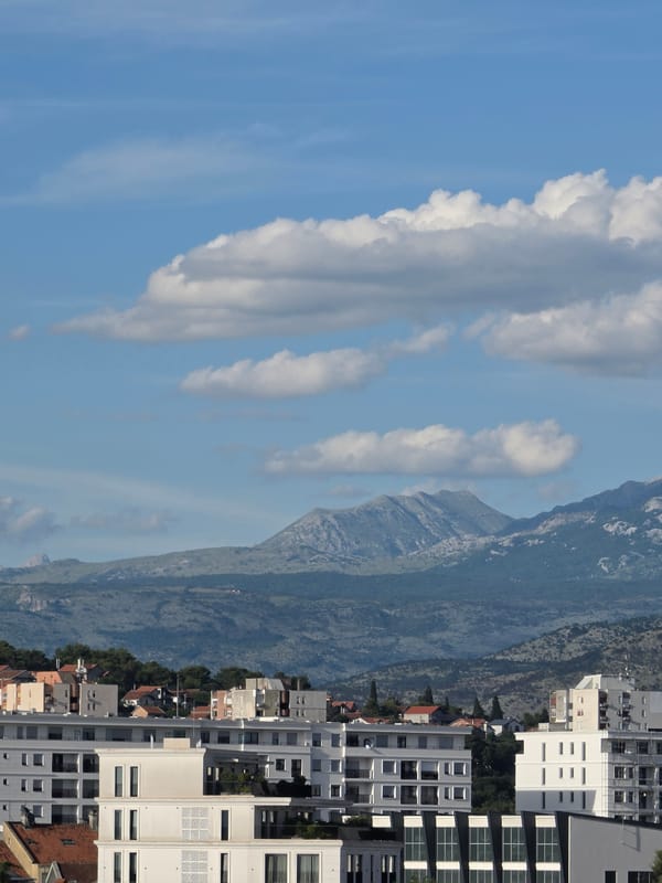 Modern apartments with mountain backdrop in Podgorica Montenegro