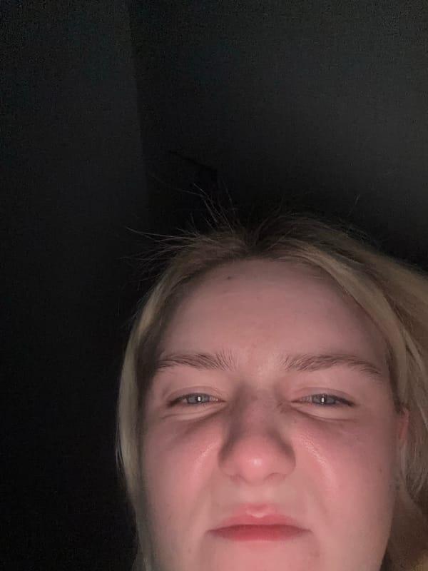 Portrait captured of blonde individual in Russia