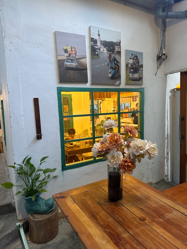 Casual lunch stop at a charming café in Phu Thuy Ward
