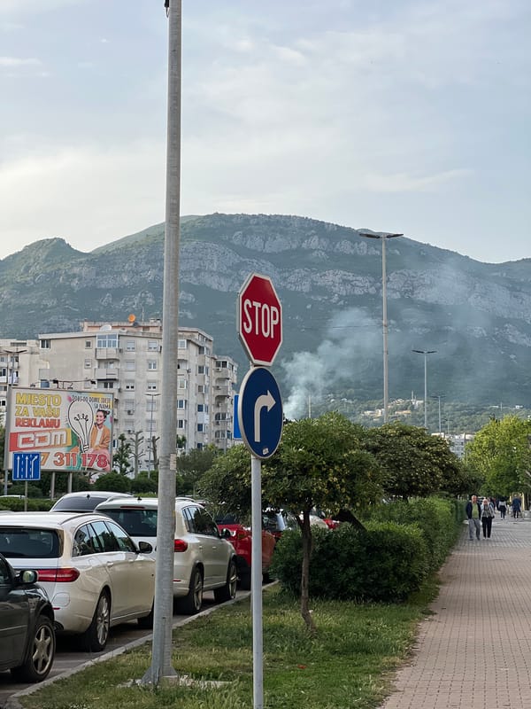 Ordinary moments captured in Bar, Montenegro within six minutes
