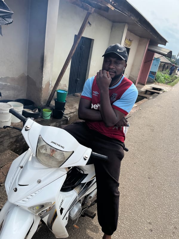 Casual morning in Jos, Nigeria — portraits, street scenes, and rocky landscape