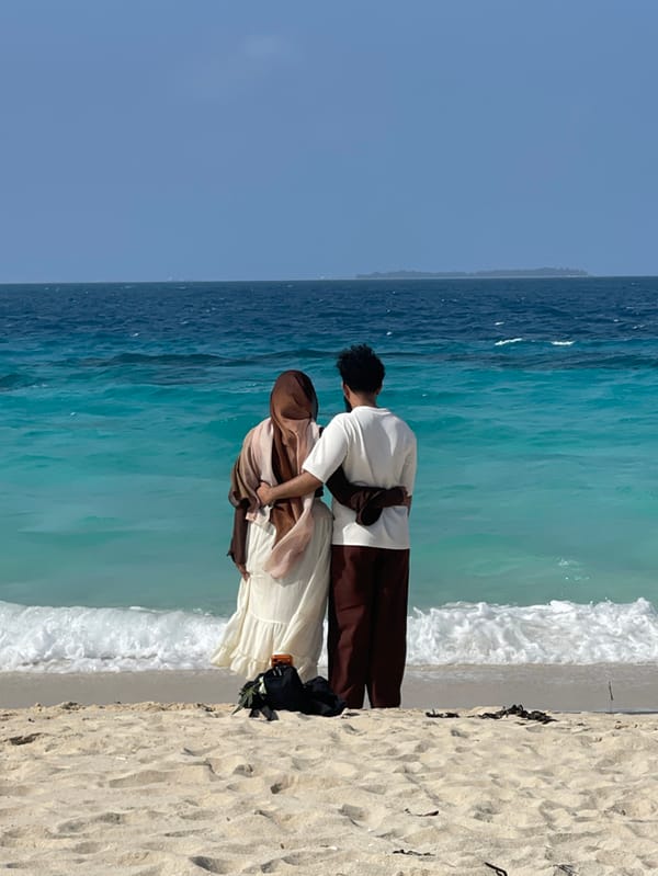 Beachgoers captured in multiple photos along Zanzibar coastline