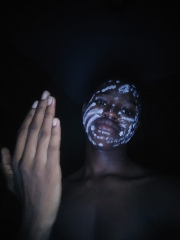 Traditional face painting documented in Shangisha, Nigeria residence