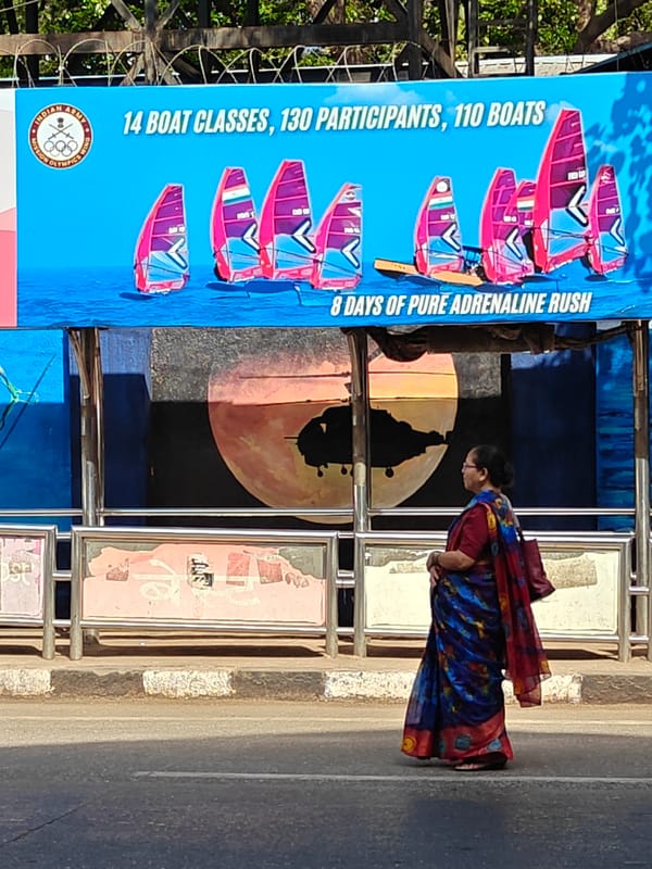 Daily Mumbai street life documented across city locations