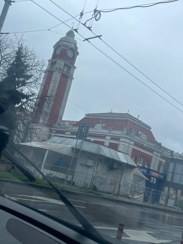 Varna landmarks and wet streets documented by witnesses