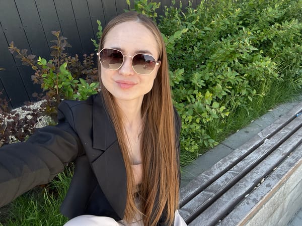Woman's Urban Journey Documented Across Multiple City Locations