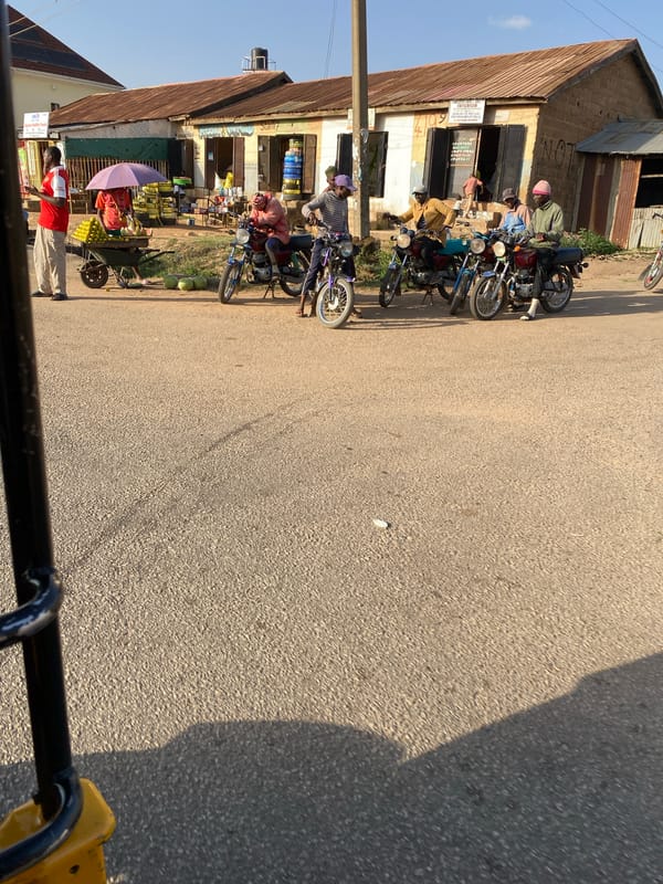 Daily street life documented in Bukuru, Nigeria