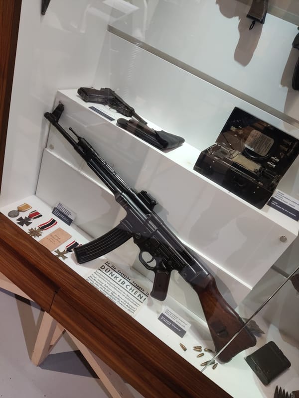 Inside Dunkirk's military museum: weapons, dioramas, and wartime artifacts