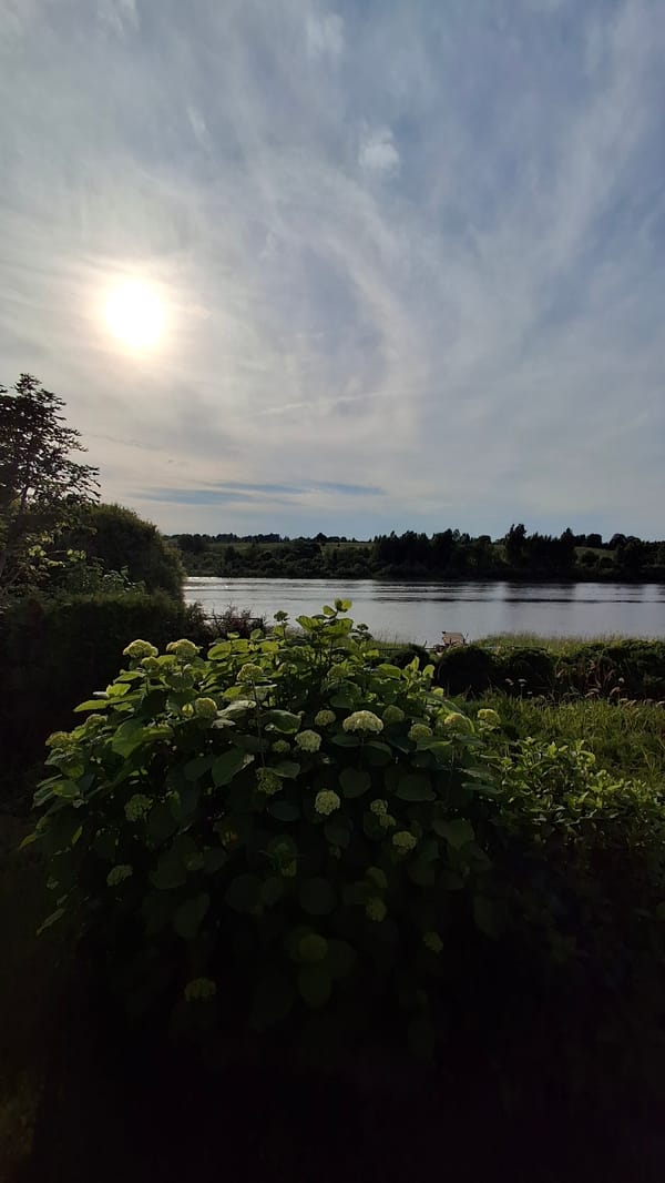 Lazy afternoon fishing and boating on a Sitno lakeside
