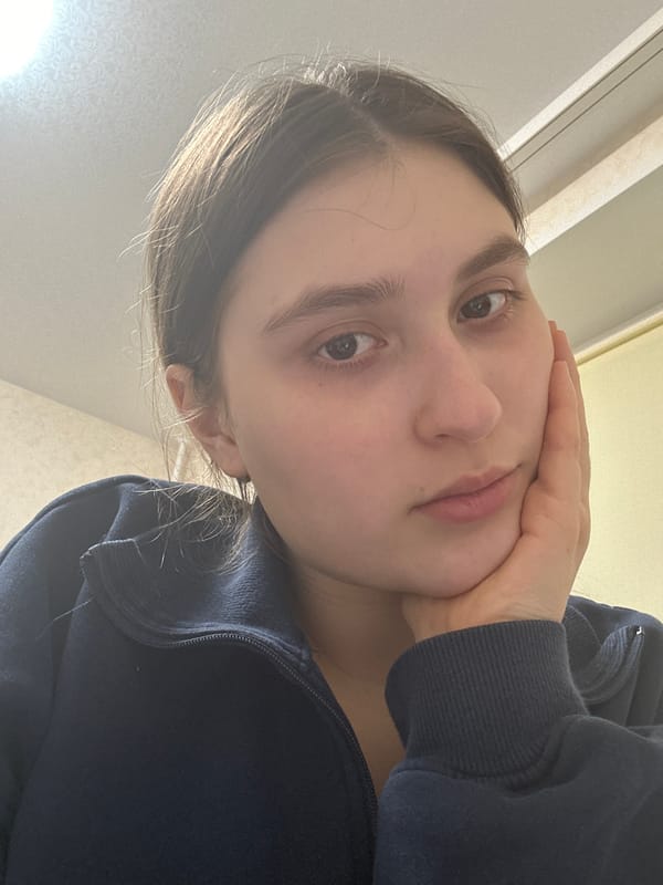 Person takes indoor selfie in Sarapul, Russia