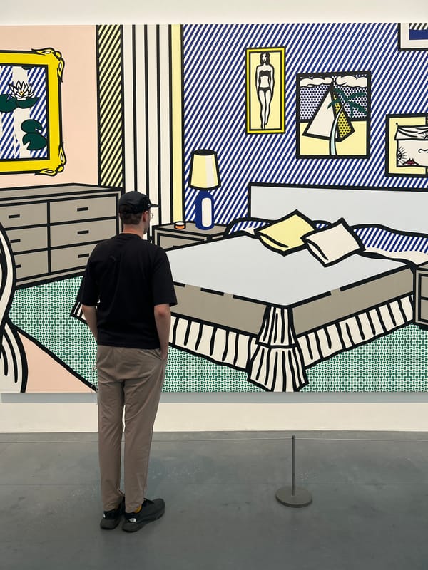 Up close with Lichtenstein's Pop Art at a London gallery