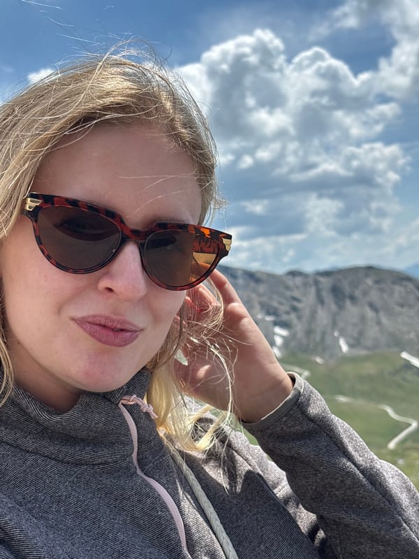 Summer stop on the Großglockner High Alpine Road, Austria