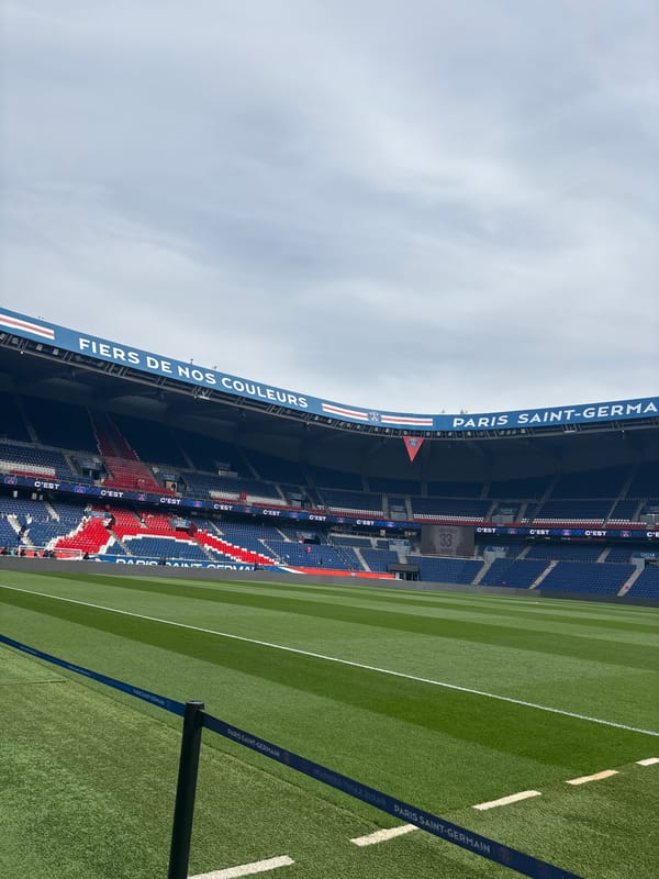 Empty Parc des Princes stadium captured in Paris