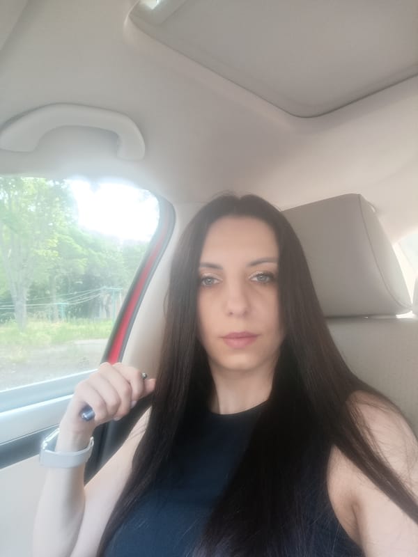Getting ready series: car, mirror, and home selfies