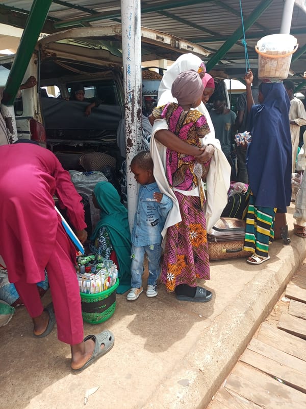 Street scenes and market activity captured in Nigerian urban area