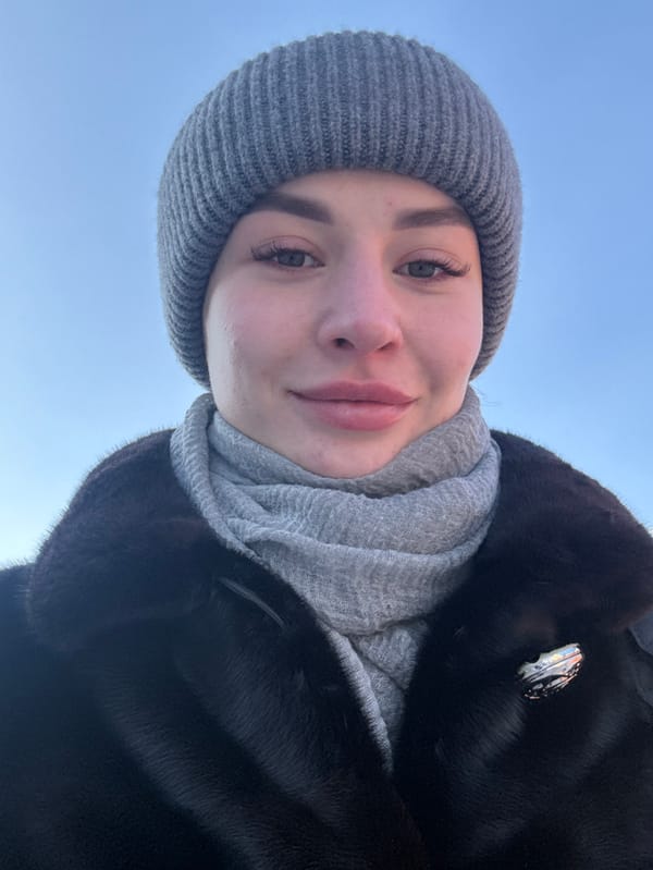 Kyiv resident documents quiet winter morning moments