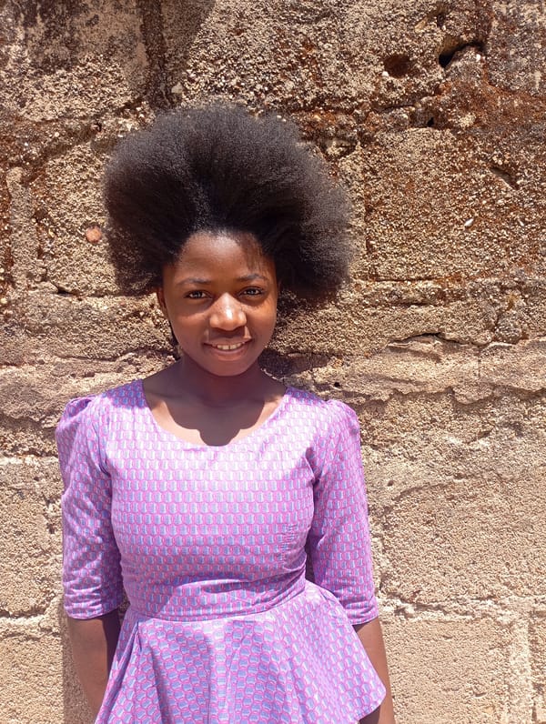 Portrait photography session captured in Jos, Nigeria morning
