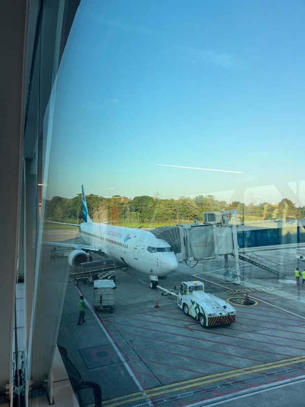 Commercial flights operate at Baji Mangngai airport Indonesia