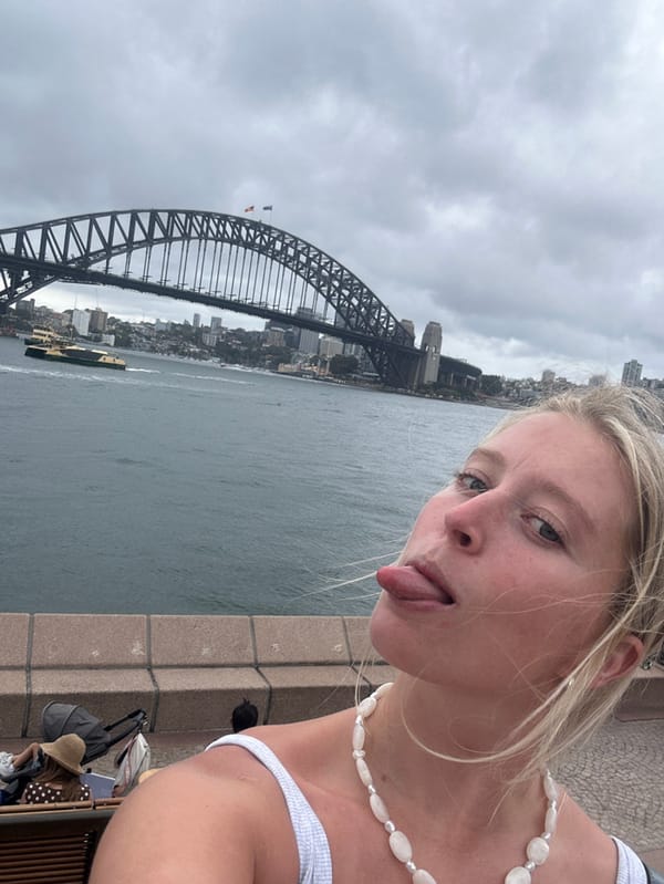Early morning tourist activities captured around Sydney Harbour landmarks