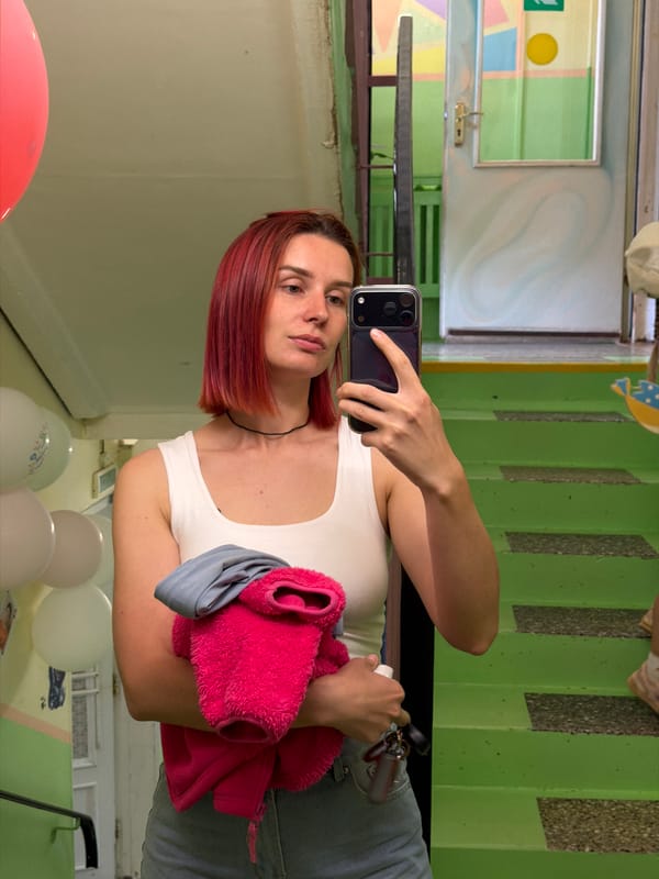 Casual selfies and daily life documented in Chaikovsky, Russia