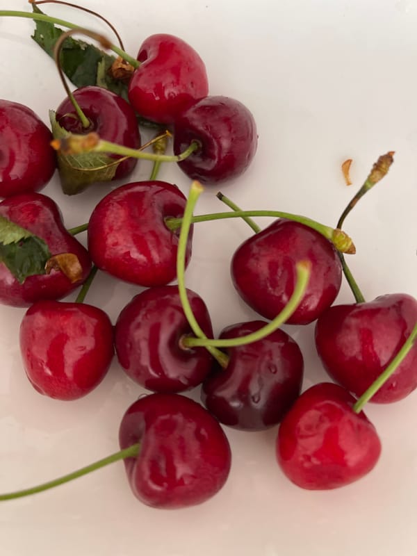 Personal moments: kumquats, cherries, red nails, and Venice