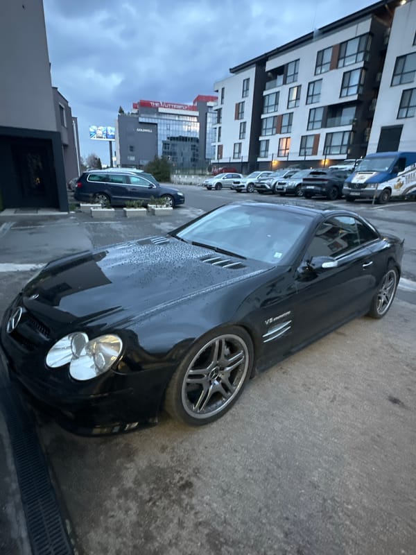 Mercedes and repurposed Supreme barrel spotted in Sofia