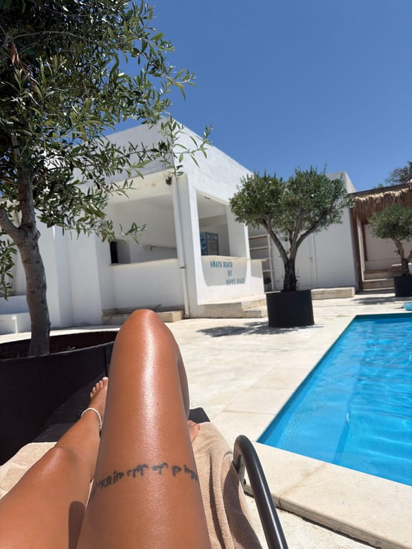 Lazy poolside morning at a Burgas beach resort