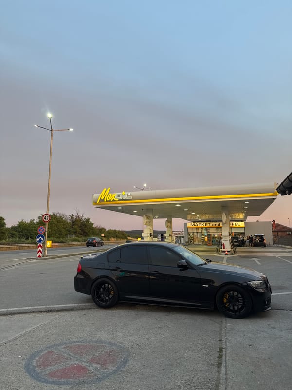 MaxOIL gas station stop in Dimitrovgrad, Bulgaria