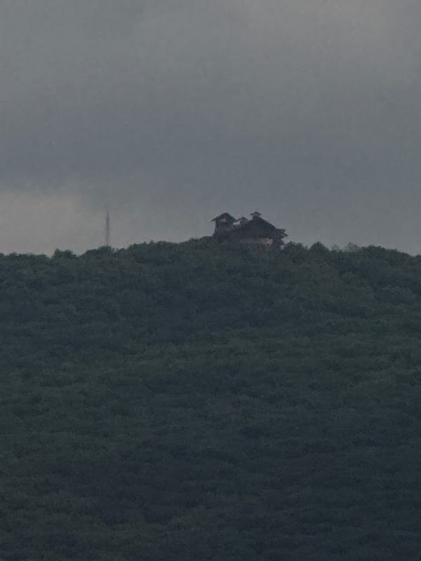 Rural Sis, Azerbaijan: forests, fields, and wildflowers on a cloudy morning