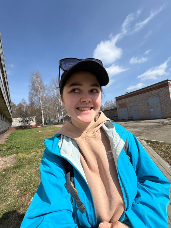 Family enjoys morning park outing in Izhevsk, Russia