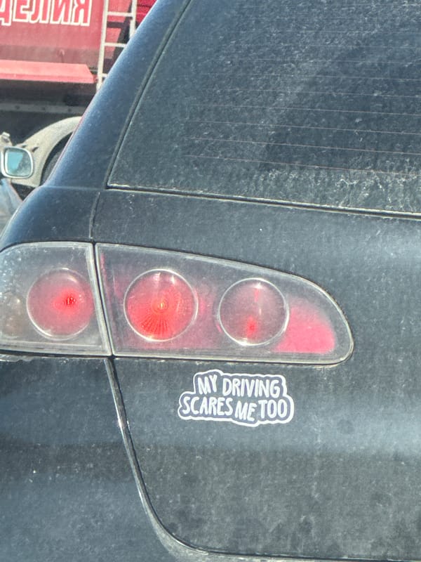 Dirty car tail light observed in Burgas, Bulgaria