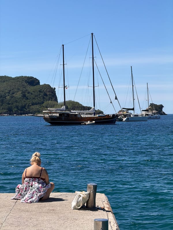 Morning beach activities captured in Budva, Montenegro waterfront