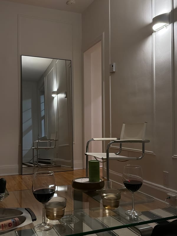 Late-night dinner party with wine and card games in Montreal