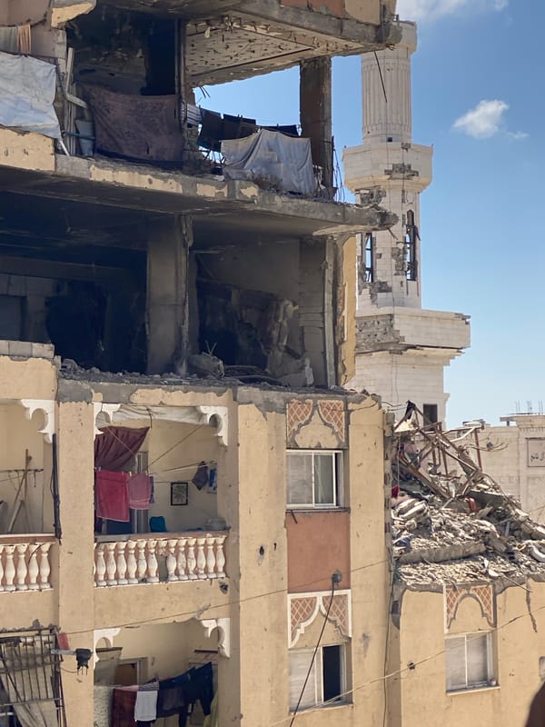 Khan Yunis residents navigate destruction, temporary camps documented