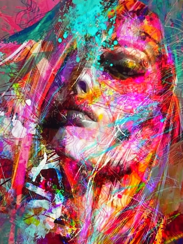 Bold abstract portraits and interior art shots from one morning