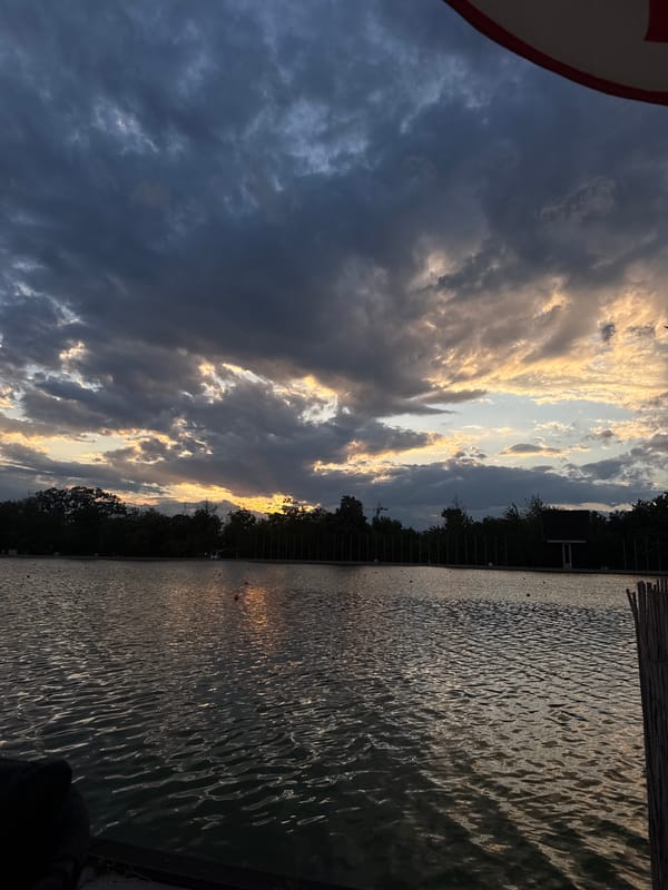 Evening tranquility observed at Plovdiv rowing venue