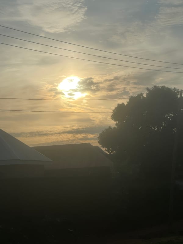 Morning life documented in Jalingo, Nigeria through casual observations