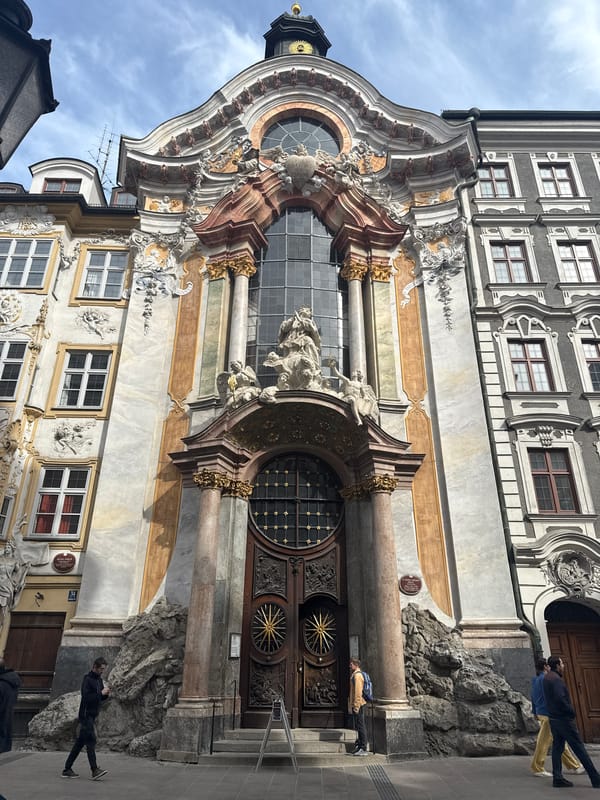 Historic Asamhaus facade documented in central Munich morning