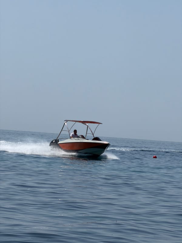 A lively summer morning on the Budva waterfront