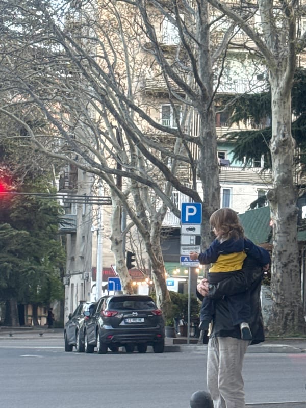 Tbilisi resident documents winter street scenes and pharmacy visit