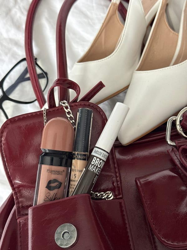 Personal moments documented in Krasnodar residence, fashion accessories featured