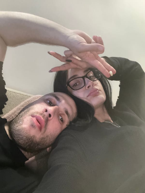 Couple enjoys evening of body art and dining in Burgas